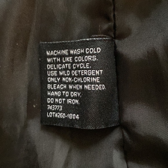 Faux Black Leather Jacket moto - Picture 11 of 11